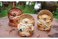 大登り窯で焼く 陶芸手ひねり狸作り体験ペアチケット