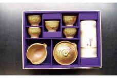 朝宮茶・信楽焼煎茶器セット（煎茶・信楽焼）