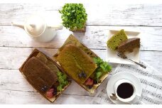 かふかのか 近江茶パウンドケーキ 抹茶・ほうじ茶2本セット