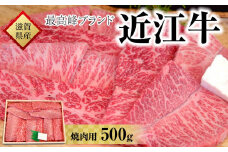 【着日指定必須】近江牛　焼肉用　５００ｇ