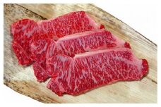 ◆近江牛厚切りロースステーキ　600ｇ（3枚）