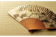 ◆【数量限定】近江扇子　No.25049　富士・鷹
