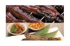 ◆炭火焼国内加工蒲焼うなぎと湖の幸　ご飯のお供　お茶漬けセット