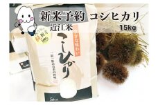 ◆【令和7年(2025)産新米予約】実生庵の新米近江米【四季風流】 特別栽培米 コシヒカリ 5kg× 3袋 精米済 9月上旬お届け農家直送