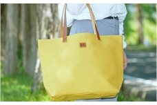 ◆TM99T-C　色が選べる！オリジナル後ポケット付きトートバック（イエロー）【チョイス限定】【高島縁人限定】