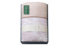 ◆高島ちぢみ肌布団　ベージュ系