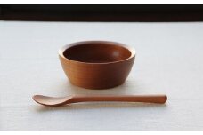 木の器 ベビーボウル・スプーン2点セット 家具工房ウノカ 滋賀県 東近江市 C-A01 木の器 ベビーボウル スプーン 2点セット 離乳食 ヨーグルト 赤ちゃん 子供 食器 木 スープ皿 カトラリー ギフト プレゼント 出産祝い 天然木 手作り