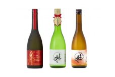 B-G09　純米大吟醸、純米吟醸　磨きのみくらべ　720ml 3本ｾｯﾄ　喜多酒造株式会社