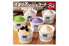 A-A21 イタリアン ジェラート ミニカップ 詰め合わせ8個入り 有限会社池田牧場 【 アイス アイスクリーム ジェラート 人気 滋賀 ランキング アイスキャンディー セット スイーツ お菓子 洋菓子 デザート デザートカップ デザート詰め合わせ デザートアイス 詰合せ 詰め合わせ 】