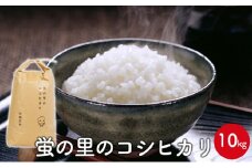 【令和6年産新米】蛍の里のコシヒカリ　10kg [№5694-0444]