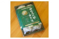 伊吹久次郎蓬（よもぎ）そば 6人前 つゆ付 半生蕎麦 [№5694-0519]