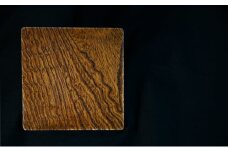 【usiru（ウシル）】漆のコースター2枚セット　黄 [№5694-7239]0548