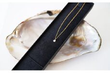 琵琶パール一粒ネックレス [№5694-0788]