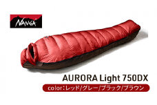 NANGA ダウンシュラフ AURORA Light 750DX　ブラック [№5694-7529]0882