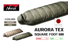 NANGA AURORA TEX SQUARE FOOT 600 カーキ [№5694-7620]0943