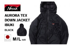 NANGA AURORA TEX DOWN JACKET IBUKI ブラック・M [№5694-7631]0946