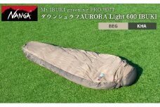 【数量限定コラボモデル】NANGA ダウンシュラフ AURORA Light 600 IBUKI [№5694-1017]