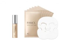 ファンケル モイスト＆リフトエッセンス 1本、モイスト＆リフトマスク（M＆L マスク）1箱 [ FANCL パック 美容液 美容 化粧品 コスメ 美白 エイジングケア スキンケア フェイスマスク コラーゲン 保湿  洗顔 日用品 美容品 国産 備蓄 通販 送料無料 ふるさと納税 日野町 ]