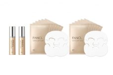 ファンケル モイスト＆リフトエッセンス 2本、モイスト＆リフトマスク（M＆L マスク）2箱 [ FANCL パック 美容液 美容 化粧品 コスメ 美白 エイジングケア スキンケア フェイスマスク コラーゲン 保湿  洗顔 日用品 美容品 国産 備蓄 通販 送料無料 ふるさと納税 日野町 ]