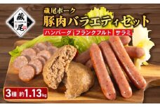 ハンバーグ 4個 サラミ 2本 フランクフルト 2パック セット 豚肉 冷凍 豚 肉  ポーク 加工品 お弁当 おかず 惣菜 晩ごはん 贅沢 ギフト 贈り物 贈答 蔵尾ポーク バームクーヘン豚 滋賀県 日野町