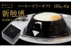 コーヒーゼリー BRIJU 6個入り ( ゼリー 珈琲 ゼリー お菓子 ゼリー スイーツ ゼリー ギフト ゼリー キリマンジャロ ゼリー 常温 ゼリー お歳暮 ゼリー お中元 ゼリー 洋菓子 ゼリー 贈り物 ゼリー  サクラ食品工業 母の日 の プレゼント にも)