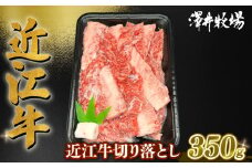 近江牛 焼き肉用 切り落とし 約350g  ( ロース 肩ロース バラ モモ ウデ 黒毛和牛 牛肉 肉 ギフト 焼肉 自宅用 高級 黒毛和牛 国産 ふるさと納税 ブランド牛 三大和牛 和牛 冷凍 贈り物 内祝い 神戸牛 松阪牛 に並ぶ 日本三大和牛 滋賀県 竜王町 澤井牧場 )