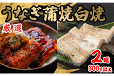 国産 うなぎ 蒲焼 白焼き 各1尾 計2尾 150g以上 × 2本入 計300g 以上 食べ比べセット 冷凍 発送 (鰻 さんしょう 入り 本格 うなぎ 2匹  鰻 白焼 白焼き 蒲焼 蒲焼き うな丼 うな重 ひつまぶし 人気 惣菜 海鮮 贈答用 プレゼント 贈り物 ギフト 滋賀県 竜王町 ふるさと納税 )
