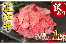 【12月発送】訳あり 近江牛 高級 焼肉用 切り落とし 1000g 冷凍 黒毛和牛 ( 和牛 切り落し ブランド牛 牛肉 和牛 三大和牛 焼肉 近江牛 惣菜 おかず ごはんのお供 焼き肉 焼肉 切落し 贈り物 業務用 量 ギフト 国産 滋賀県 竜王町 岡喜 神戸牛 松阪牛 に並ぶ 日本三大和牛 ふるさと納税 )