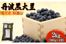 【 令和6年産 】 黒豆 2kg 大粒特選 丹波黒大豆 500g × 4袋 大豆 丹波 黒大豆 2000g 竜王産 大豆 黒豆 滋賀県 竜王町産 丹波黒 おせち用 産地直送  旨味 大粒 大豆 おせち 農家直送 小分け 送料無料 おせち 黒豆 大豆 丹波 黒大豆 2024年産 特選 黒豆 乾燥豆 環境 こだわり 大豆 令和6年産 おせち料理 年末 年始 お正月 滋賀県 竜王町