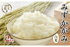 【 先行予約 】 令和7年産 新米 予約 みずかがみ 白米 2kg 米 滋賀県 竜王町 国産 農家直送 特別栽培米 ミズカガミ  2025年産 国産 農家直送 環境こだわり お米 こめ おこめ 産地直送 送料無料 滋賀県 竜王町 ふるさと納税