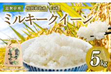 新米予約 特別栽培米 ミルキークイーン 令和7年産 米 5kg 白米 みるきーくいーん 2025年産 国産 農家直送 環境こだわり お試し用 小分け お米 こめ おこめ 新米 先行予約 農家直送 産地直送 滋賀県 竜王町