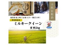  【新米予約】 【 数量限定 】ミルキークイーン 玄米 5kg 縁起の竜王米 ( 令和7年産 先行予約 新米 玄米 5kg お米 おこめ ごはん 米 特別栽培米 ブランド米 ライス こだわり米 ギフト 国産 縁起の竜王米 滋賀県竜王町 )