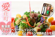 香凛舎 ブラックベリードレッシングとカルパッチョソースとクルトンの詰め合わせ AZ03