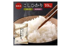 【令和7年産新米】【先行受付開始】滋賀県産 こしひかり BG無洗米 10kg ふるさと応援特別米 無洗米 お米 こめ コメ おこめ 白米 コシヒカリ 2025年10月より順次出荷開始