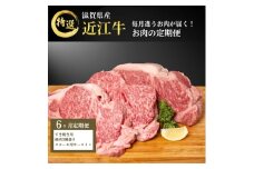 【先行予約受付中】毎月違うお肉が届く！ 近江牛 特選お肉の6か月定期便　すき焼き 焼肉3種盛り　ステーキ