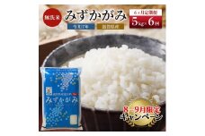 【9月末までの限定価格】【令和7年産新米】【先行受付開始】滋賀県産 定期便 6ヶ月 みずかがみ BG無洗米 5kg 無洗米 お米 こめ コメ おこめ 白米 6回 cp2509