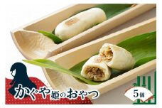 お焼き 全5個 かぐや姫のおやつセット 茶 菓子 お茶請け おやつ 簡単 レンジ 調理 冷凍 小分け おかず