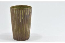 京焼 ビアグラス 遙白釉 木賊紋 （ ピスタチオグリーン） 1個 飲み物 コップ 緑 グリーン レンジ 食洗器 OK カップ 食器 焼き物 贈答 ギフト プレゼント 
