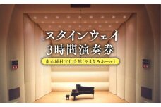 スタインウェイ フルコンサートピアノ 3時間 演奏券 今日からあなたもピアニスト！ ピアノ 音楽 楽器 舞台 演奏 コンサート グランドピアノ 体験 ピアノ演奏 利用券 京都 南山城村 