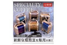 定期便 全6回 スペシャルティ コーヒー 豆 ( 1種 × 6ヶ月 ) ブレンド シングル 珈琲 自家焙煎 京都 笠置町 コーヒー 豆 飲み比べ 珈琲 豆 京都