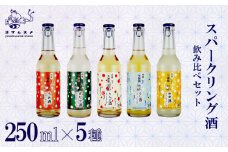 スパークリング 酒 250ml 5種 ( うめ・すだち・りんご・なし・ゆず ) お酒 セット 瓶 スパークリング リキュール 梅 酢橘 林檎 梨 柚子 リキュール アルコール 炭酸 飲み比べ パーティ 女子会 アウトドア BBQ バーベキュー 誕生日 ギフト 贈答用 プレゼント 敬老の日 母の日 父の日 お中元 お歳暮 クリスマス 年越し 炭酸 発泡酒 酒造 京都 与謝野