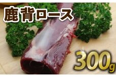鹿背ロース 300g ジビエ 鹿肉 鹿 赤身 冷凍 京都府