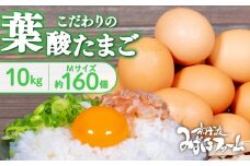 京都 こだわり卵 葉酸たまご 160個 （割れ保証20個含む） 約10kg  ( 卵 たまご 濃い こだわり 玉子 セット 玉子焼き 卵焼き 卵かけご飯 ゆで卵 鶏卵 卵黄 葉酸 栄養 贈答 お歳暮 お中元 ギフト ビタミン アミノ酸 たんぱく質 19000円 まとめ買い 京都 京丹波町 みずほファーム)