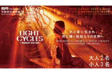 【～2026年3月16日受付】 京都府立植物園 LIGHT CYCLES KYOTO 前売券 大人2枚 小人3枚 チケット イルミネーション プロジェクションマッピング ライトアップ 夜 幻想的 デート イベント 家族 大人 小人 子供 子ども こども 観光 旅行 体験 遊び 関西 京都 植物園 夏休み クリスマス 人気 おすすめ 京都府 ふるさと納税