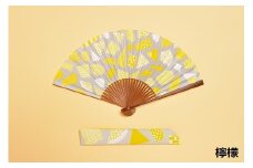 【みのや扇舗】/fan/fun扇子（小サイズ：檸檬）