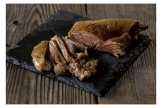 【麺麓】鴨肉ブロック ロース肉（約400～500g）・もも肉（約300～400g）のセット