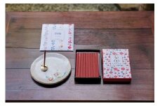 【山田松香木店】季節のお香・香皿セット（冬）