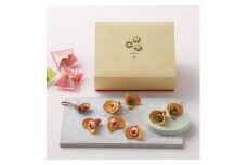 【KINEEL】ルフル 16個入（バニラ8個・抹茶8個）［ 京都 老舗 和菓子 千寿せんべい 有名店 ラングドシャ 人気 おすすめ お菓子 スイーツ 洋菓子 花 お取り寄せ 通販 ギフト プレゼント 贈答 送料無料 ふるさと納税 ］