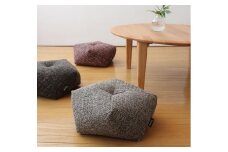 【 洛中高岡屋 】落ち着いた色目と素材感 ブレンデル おじゃみ座ぶとん（ベージュ）