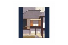 【宮井】綿の大判ふろしき　井堂雅夫「桂離宮」